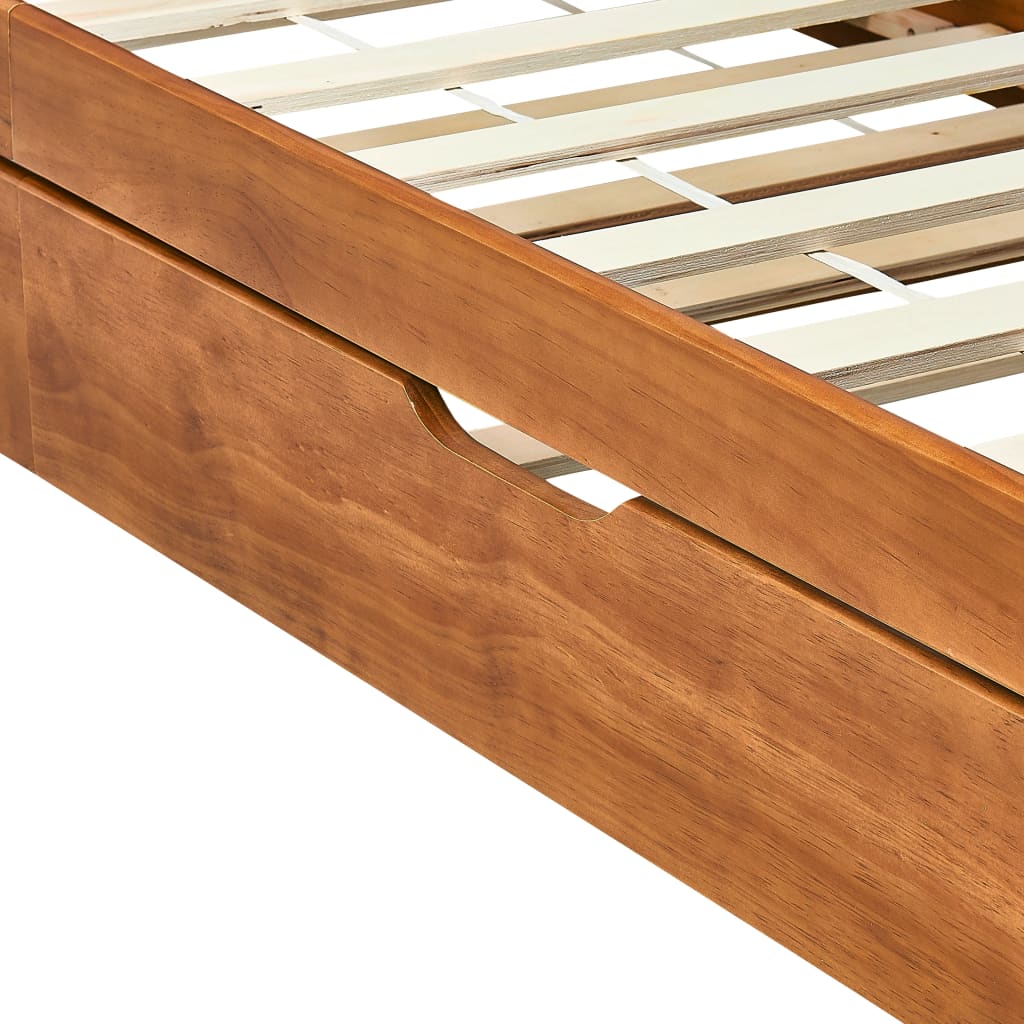 Cadru Pat Canapea Extensibil, , 90 X 200 Cm, Lemn Pin
