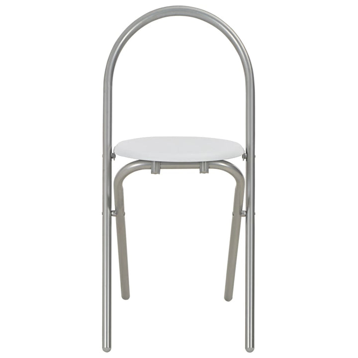 Set Mobilier Bucătărie Cu Depozitare, 3 Piese, Alb, Mdf Și Oțel