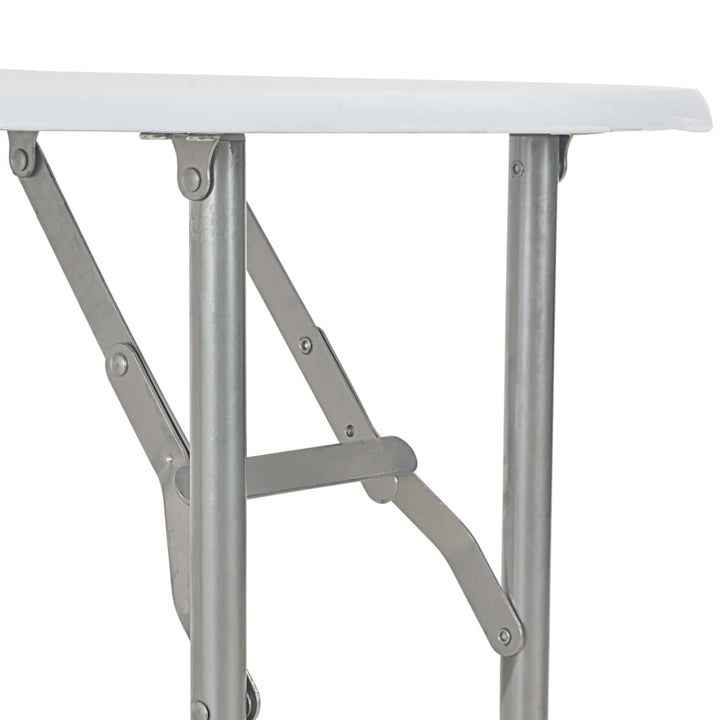 Set Mobilier Bucătărie Cu Depozitare, 3 Piese, Alb, Mdf Și Oțel