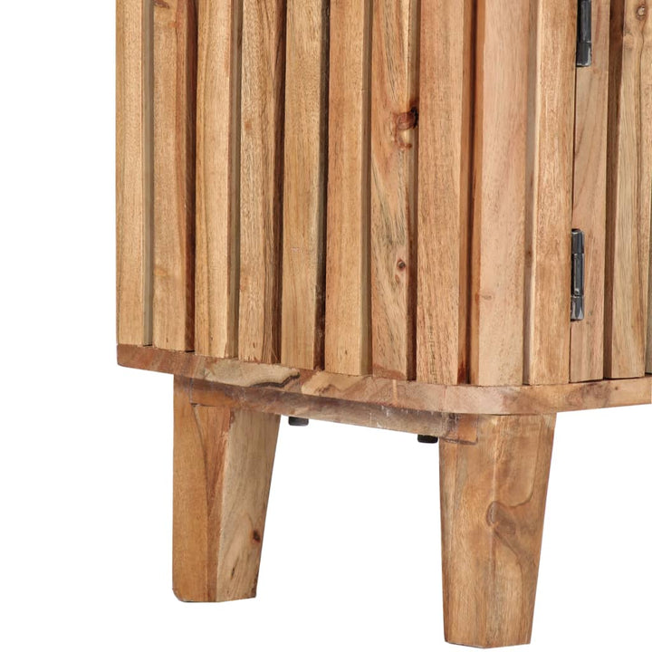 Comodă Tv, 130 X 30 X 45 Cm, Lemn Masiv De Acacia