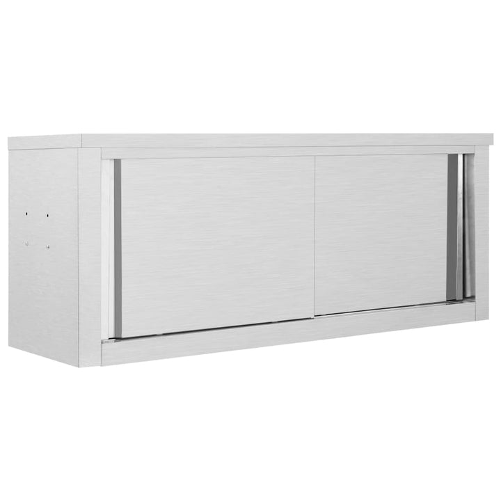 Dulap Perete Bucătărie Uși Glisante 150X40X50Cm Oțel Inoxidabil