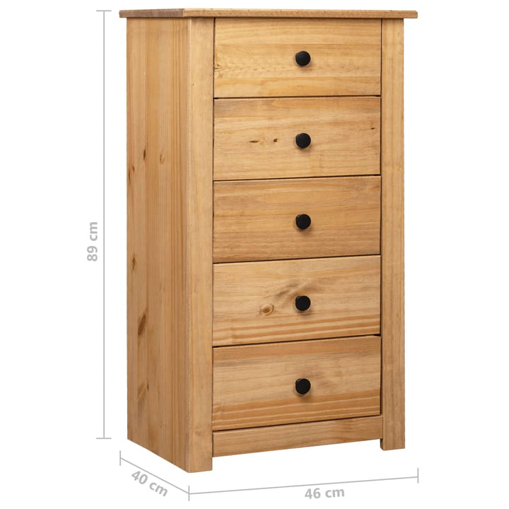Dulap, 46X40X89 Cm, Lemn De Pin, Gama Panama