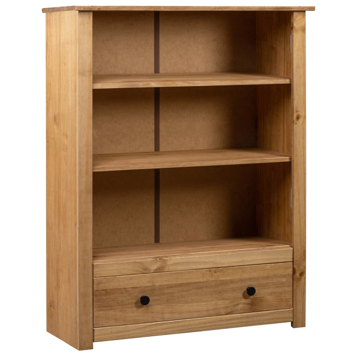 Bibliotecă, 80 X 35 X 110 Cm, Lemn Masiv De Pin, Gama Panama