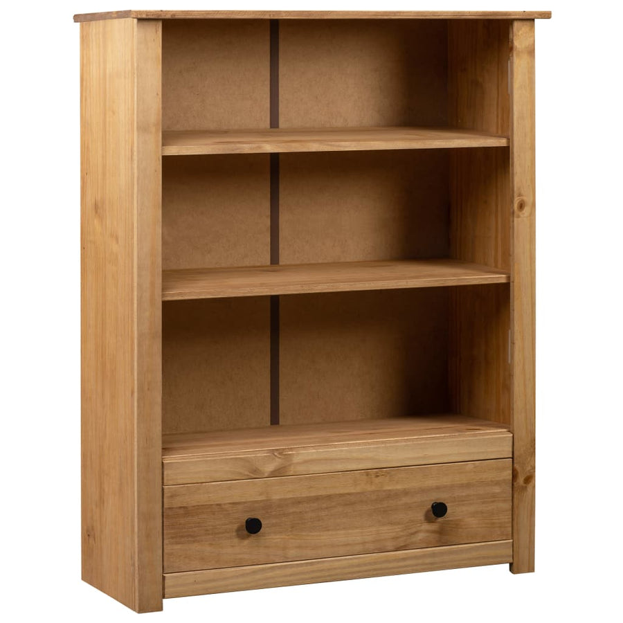Bibliotecă, 80 X 35 X 110 Cm, Lemn Masiv De Pin, Gama Panama