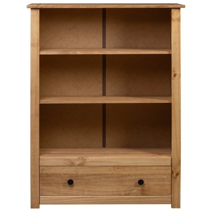 Bibliotecă, 80 X 35 X 110 Cm, Lemn Masiv De Pin, Gama Panama