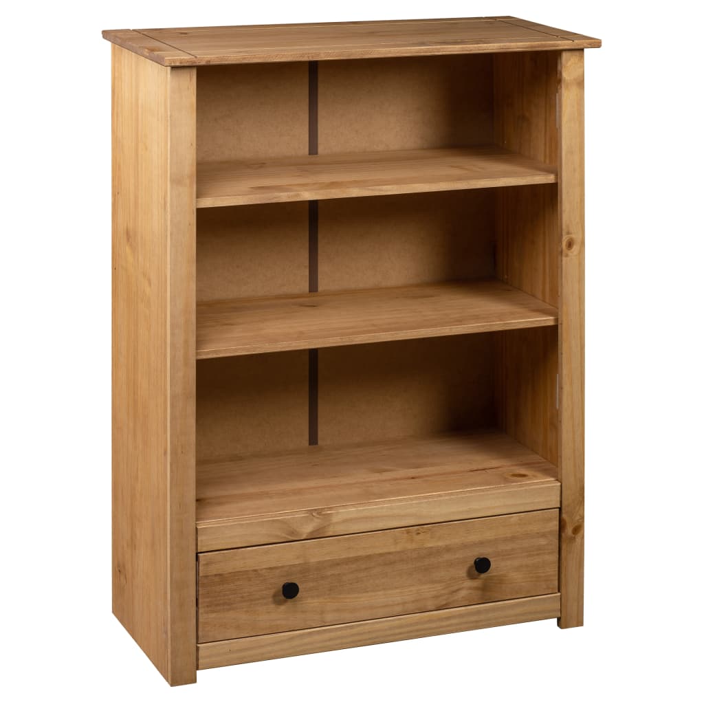 Bibliotecă, 80 X 35 X 110 Cm, Lemn Masiv De Pin, Gama Panama