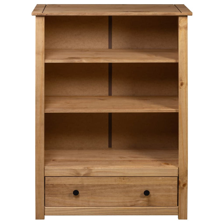Bibliotecă, 80 X 35 X 110 Cm, Lemn Masiv De Pin, Gama Panama