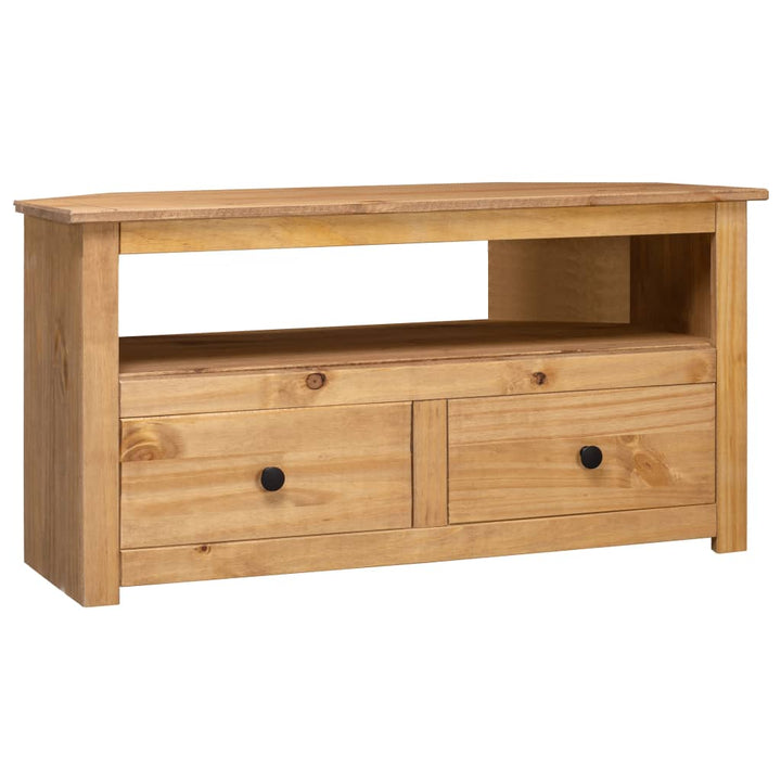 Comodă Tv De Colț, 93X49X49 Cm, Lemn Masiv De Pin, Gama Panama