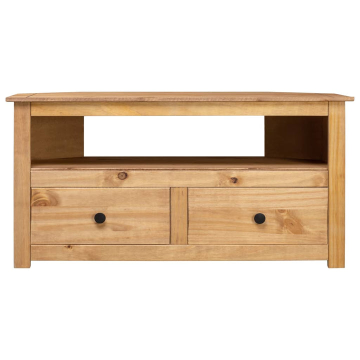 Comodă Tv De Colț, 93X49X49 Cm, Lemn Masiv De Pin, Gama Panama