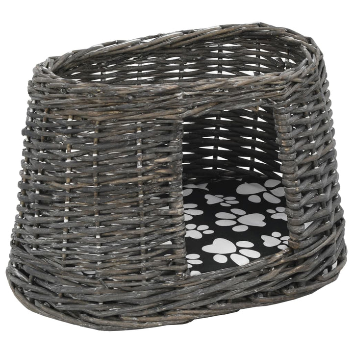 Set Coșuri Pisici, Perne, 3 Piese, , 47X34X60 Cm, Răchită