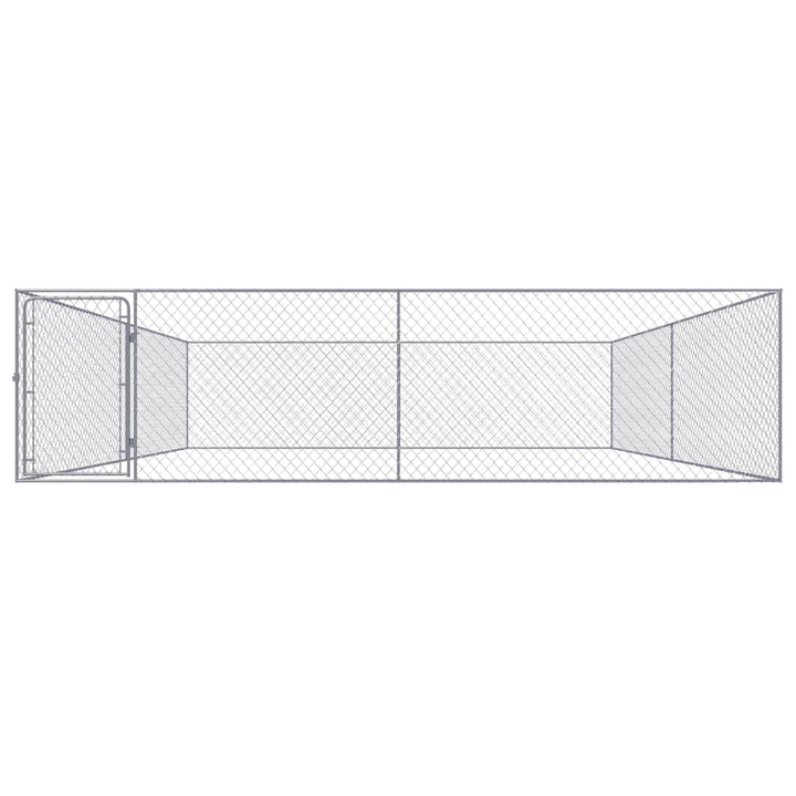 Padoc Pentru Câini De Exterior, , Oțel Galvanizat