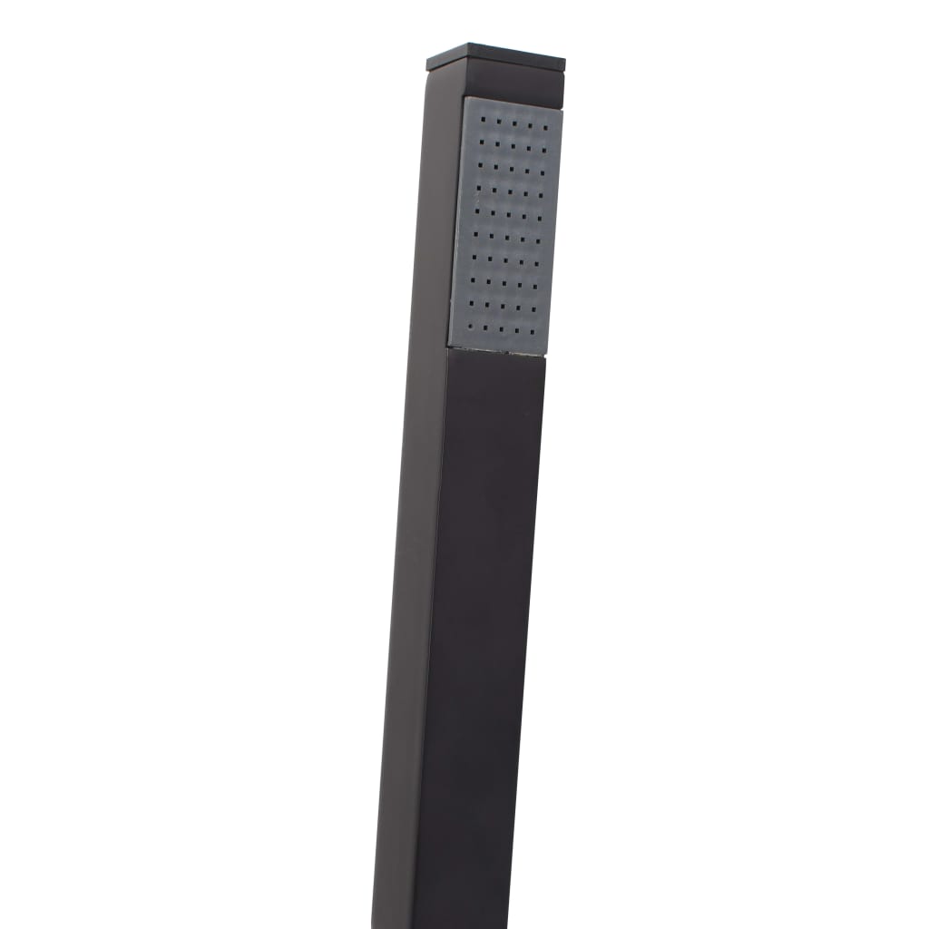 Robinet De Cadă Independent, Negru, 90 Cm, Oțel Inoxidabil