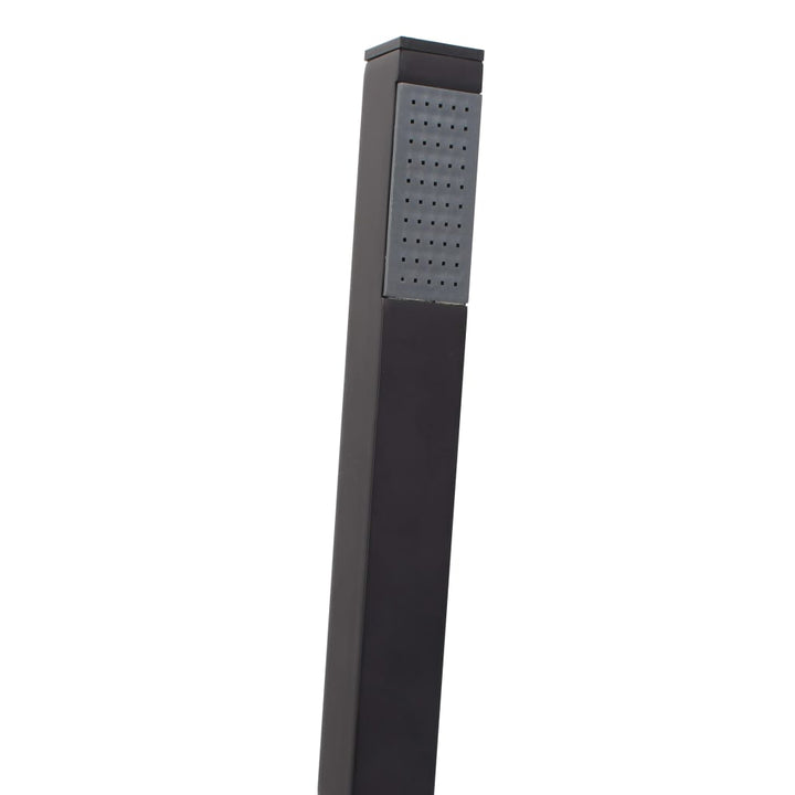 Robinet De Cadă Independent, Negru, 90 Cm, Oțel Inoxidabil