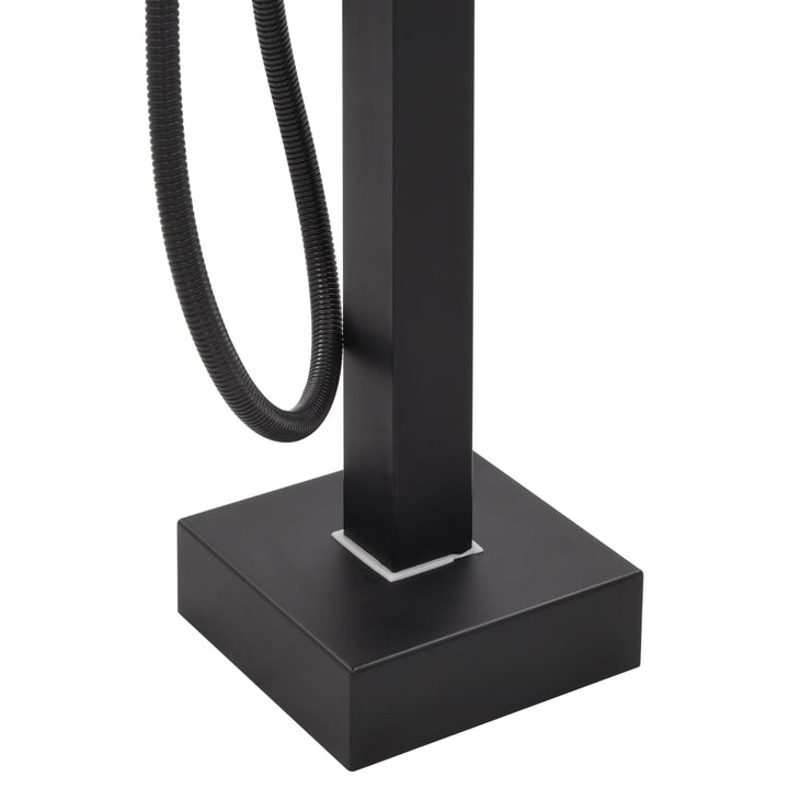 Robinet De Cadă Independent, Negru, 90 Cm, Oțel Inoxidabil