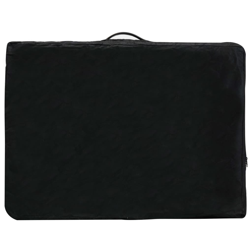 Masă De Masaj Cu 3 Zone, Cadru Aluminiu, , 186 X 68 Cm