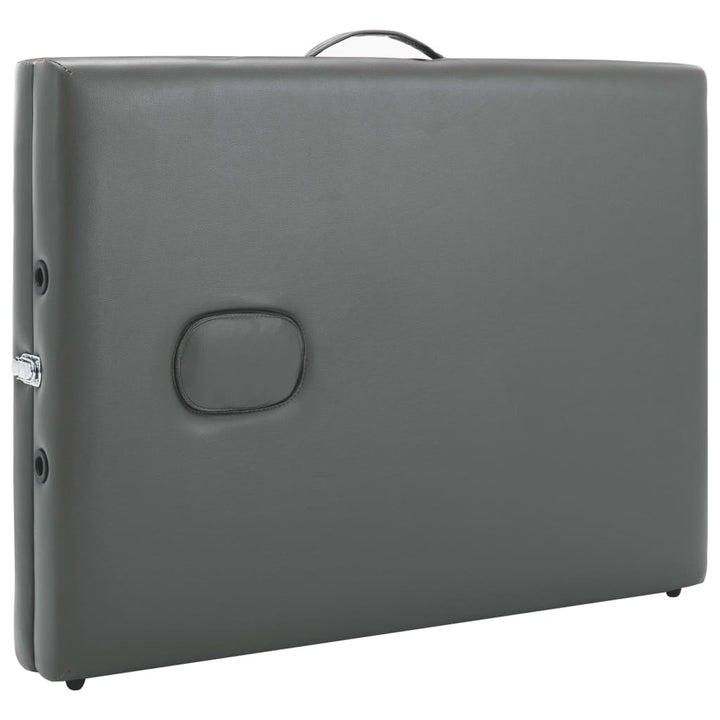 Masă De Masaj Cu 3 Zone, Cadru Aluminiu, , 186 X 68 Cm