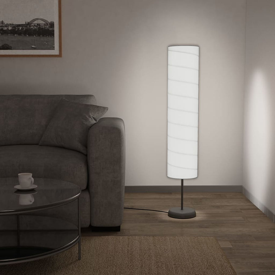 Lampă De Podea Cu Suport, Alb, 121 Cm E27