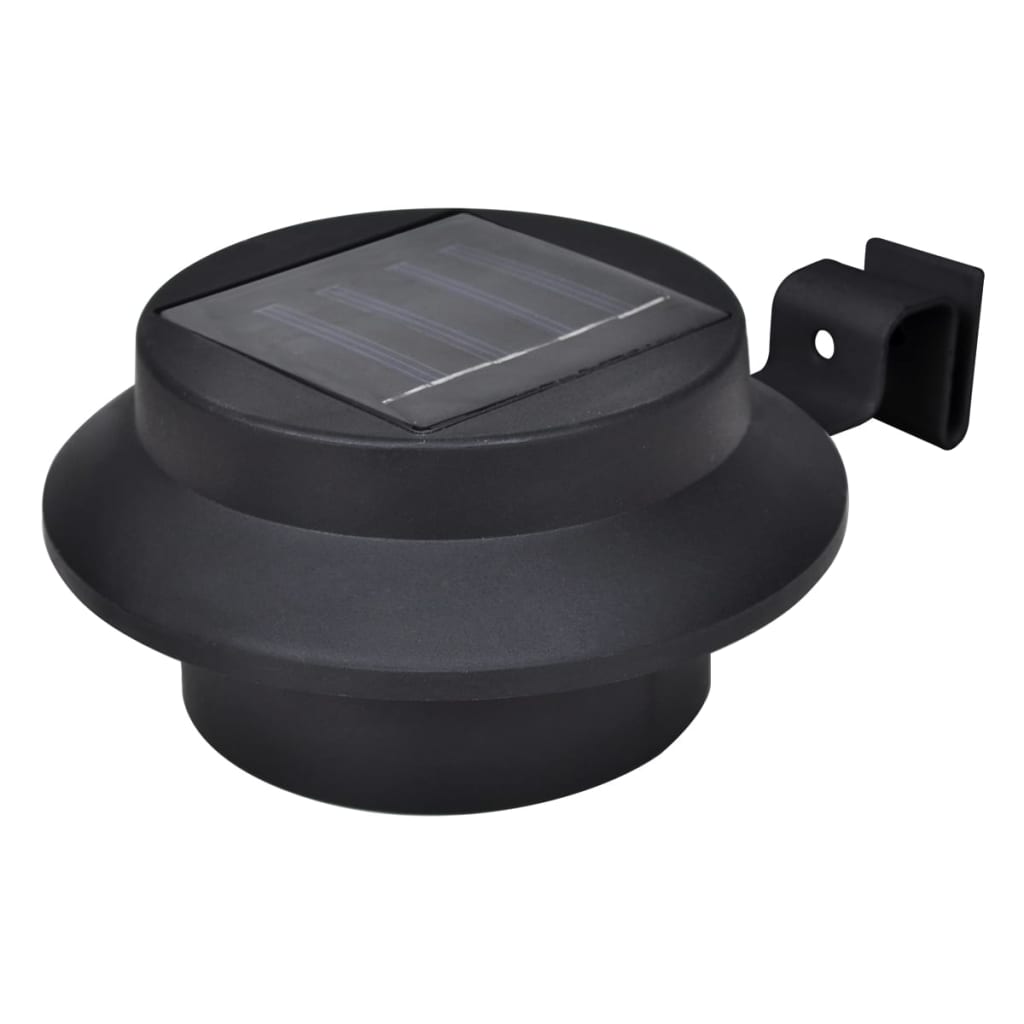 Lămpi Solare De Exterior Pentru Gard, 12 Buc., , Led