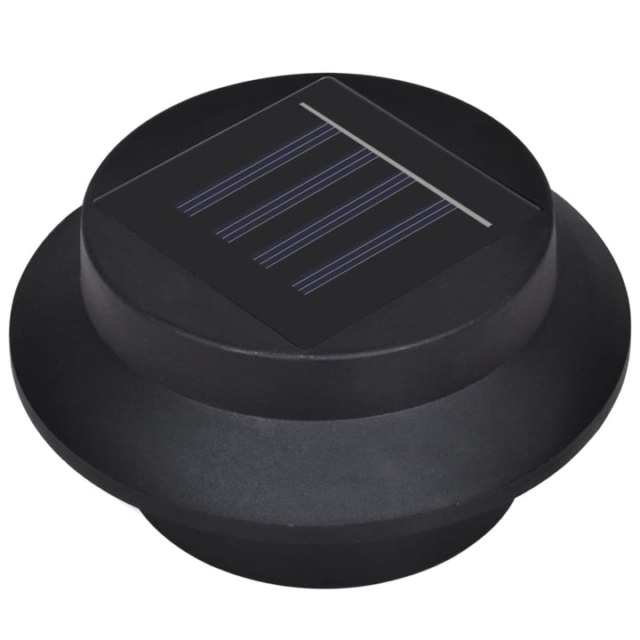Lămpi Solare De Exterior Pentru Gard, 12 Buc., , Led