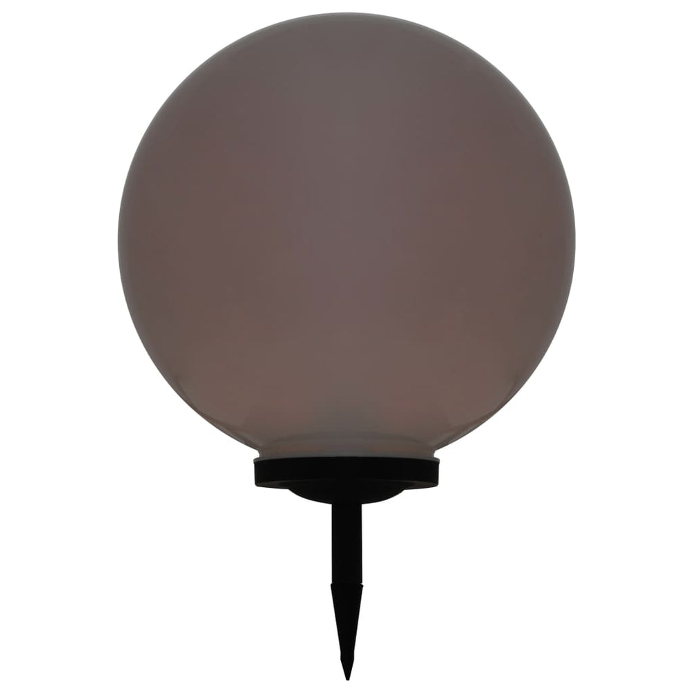 Lămpi Solare De Exterior, 2 Buc., , Rgb, Sferic, Led