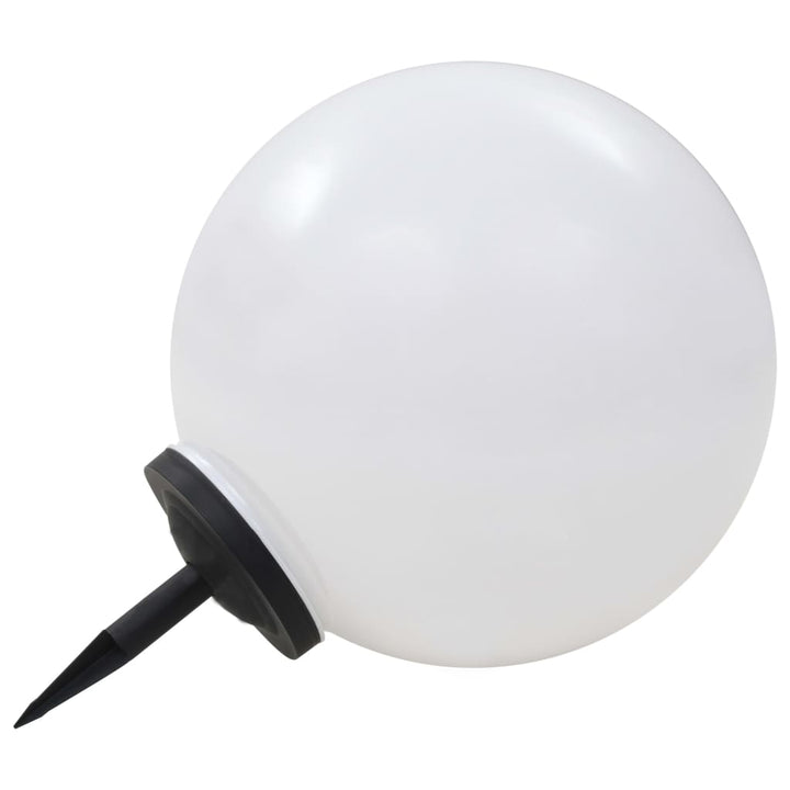 Lămpi Solare De Exterior, 2 Buc., , Rgb, Sferic, Led