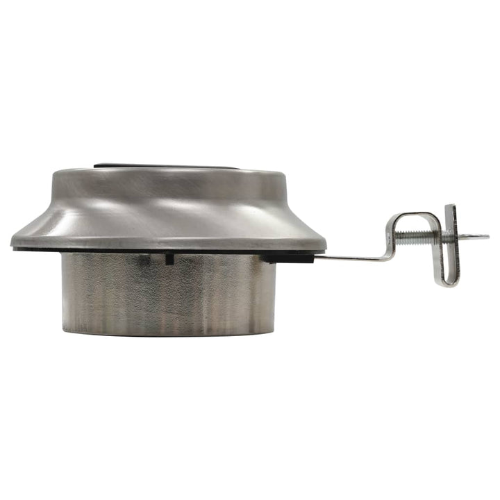 Lămpi Solare De Exterior Led, 12 Buc., Alb, 12 Cm, Rotund