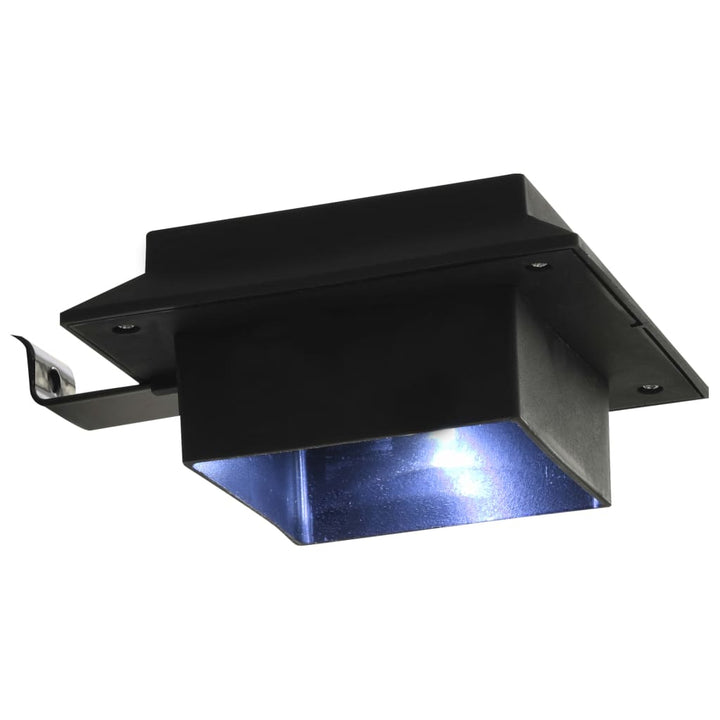 Lămpi Solare De Exterior, 12 Buc., , 12 Cm, Pătrat, Led