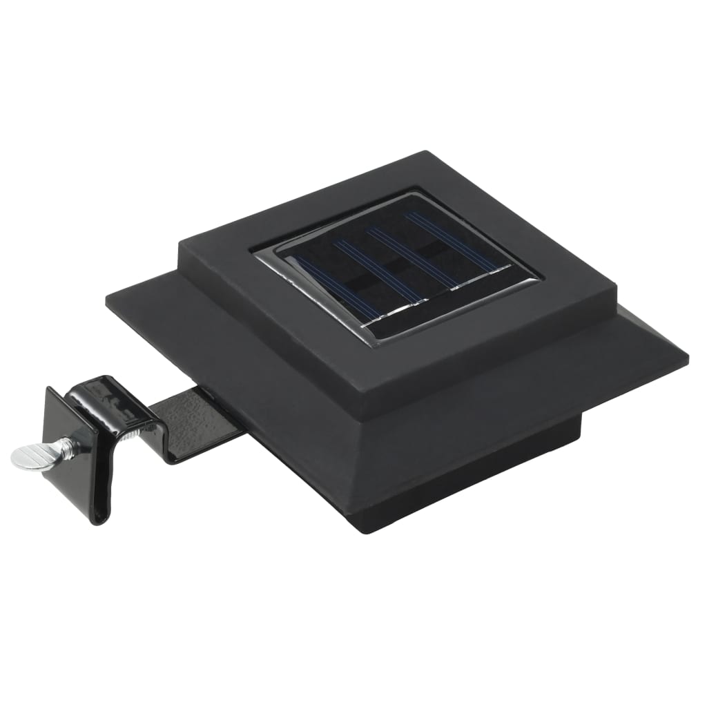 Lămpi Solare De Exterior, 12 Buc., , 12 Cm, Pătrat, Led
