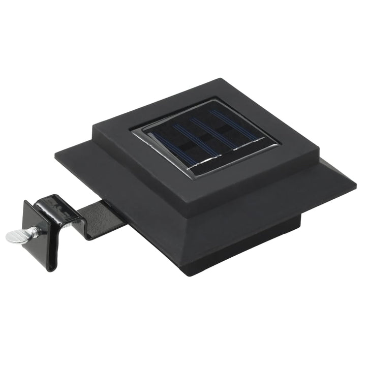 Lămpi Solare De Exterior, 12 Buc., , 12 Cm, Pătrat, Led