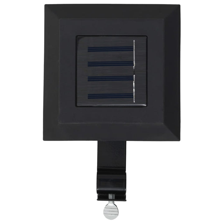 Lămpi Solare De Exterior, 12 Buc., , 12 Cm, Pătrat, Led