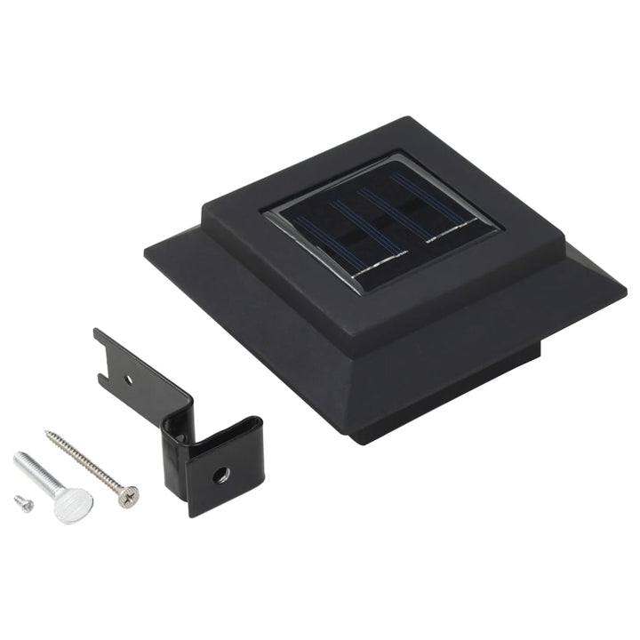 Lămpi Solare De Exterior, 12 Buc., , 12 Cm, Pătrat, Led