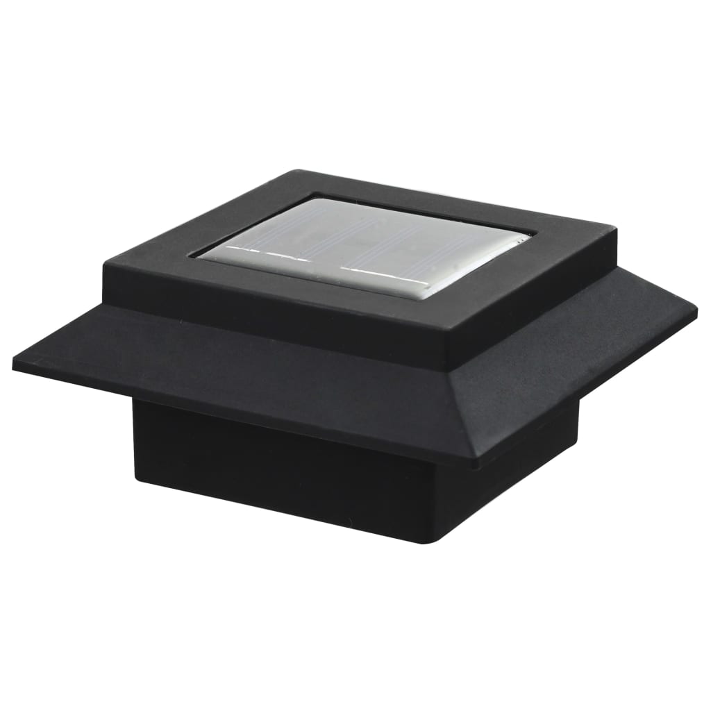 Lămpi Solare De Exterior, 12 Buc., , 12 Cm, Pătrat, Led