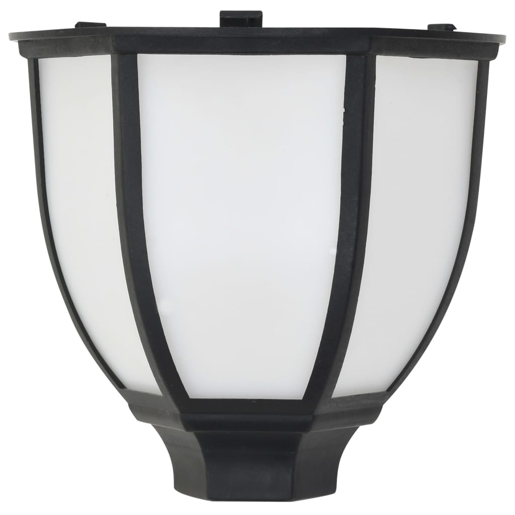 Lămpi Solare De Exterior Cu Led, 6 Buc., Negru