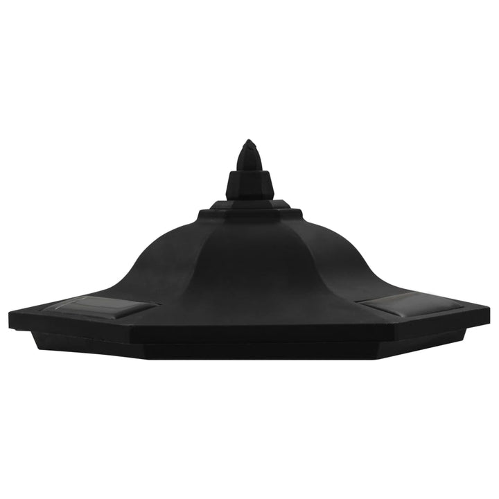 Lămpi Solare De Exterior Cu Led, 6 Buc., Negru