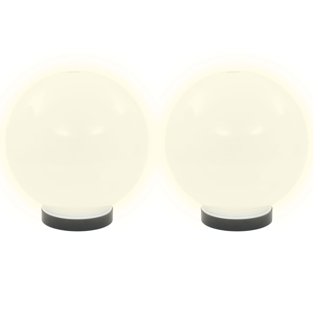 Lămpi Glob Cu Led, 4 Buc., , Pmma, Sferic