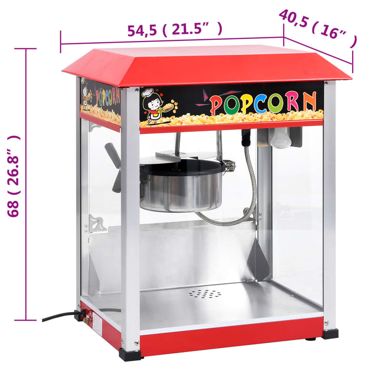 Aparat De Făcut Floricele Cu Vas De Teflon 1400 W