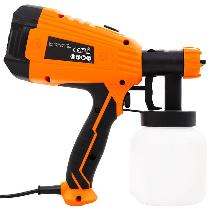 Pistol Electric De Vopsit Cu Duze În 3 Dimensiuni 500 W 800 Ml