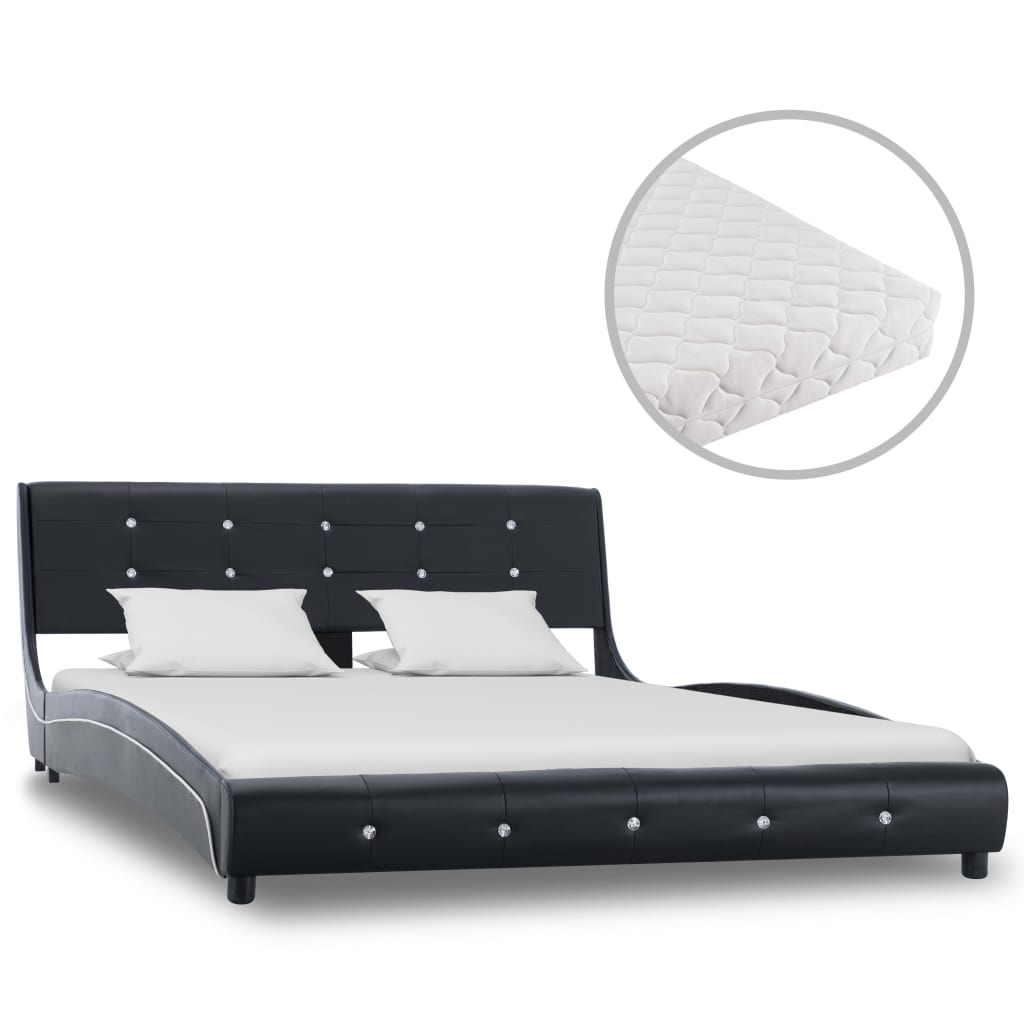 Pat Cu Saltea, , , Piele Ecologică