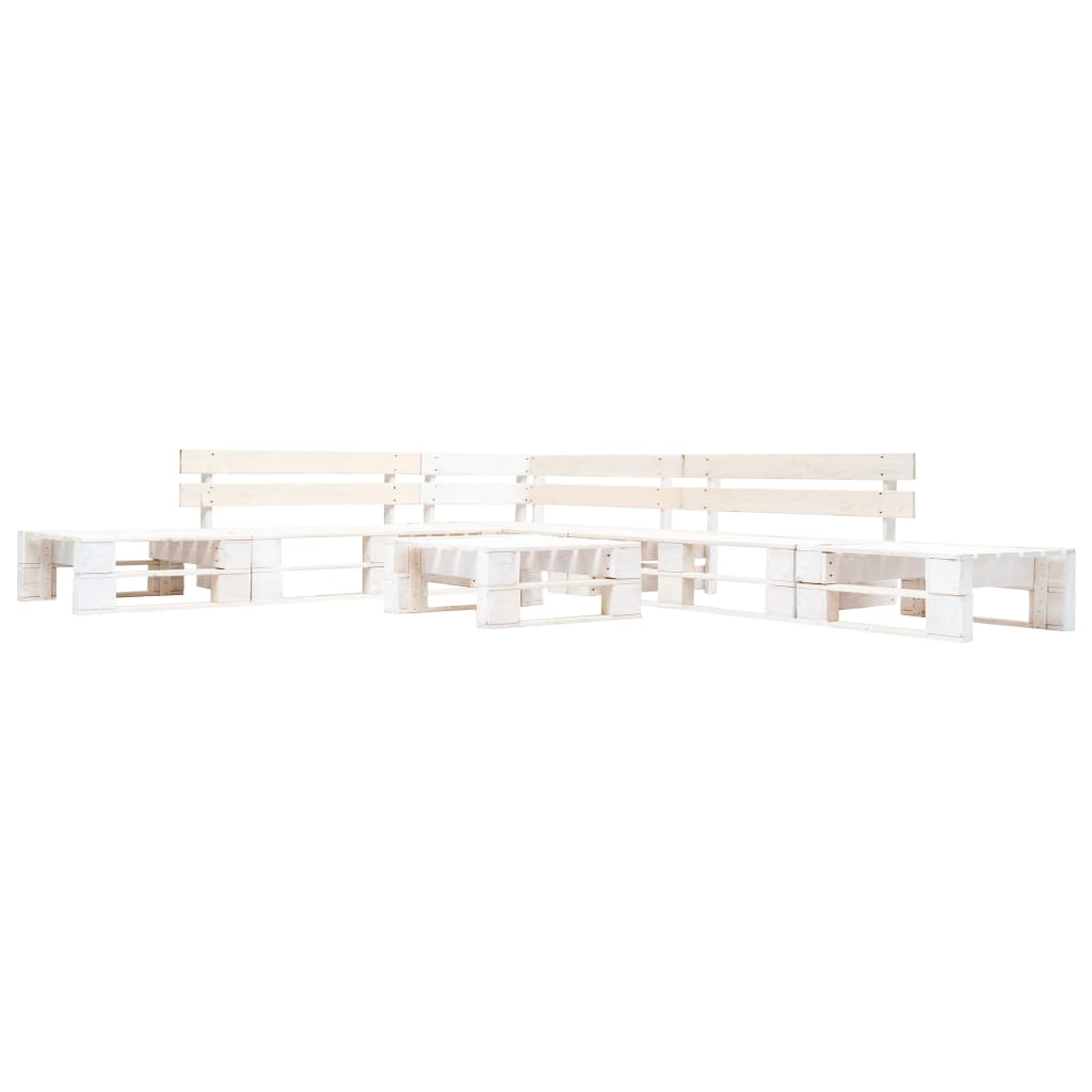 Set Mobilier De Grădină Din Paleți, 6 Piese, , Lemn