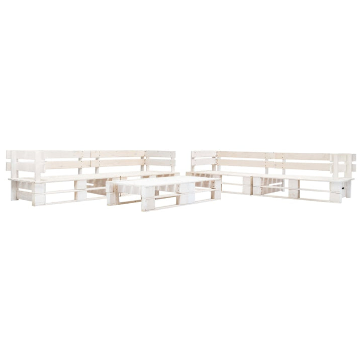 Set Mobilier De Grădină Din Paleți, 6 Piese, , Lemn