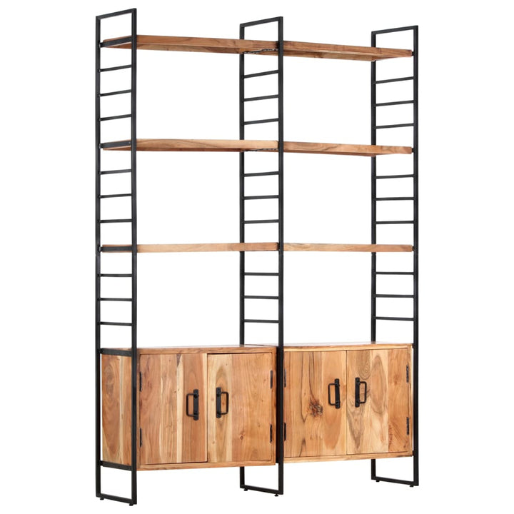 Bibliotecă Cu 4 Rafturi, 124 X 30 X 180 Cm,