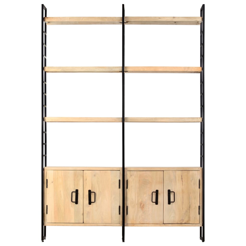 Bibliotecă Cu 4 Rafturi, 124 X 30 X 180 Cm,