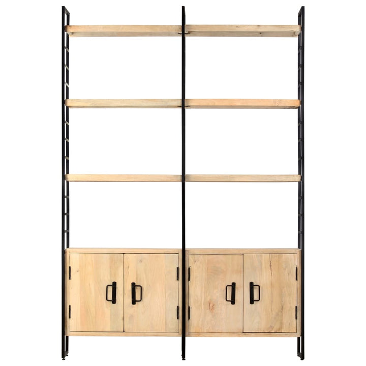 Bibliotecă Cu 4 Rafturi, 124 X 30 X 180 Cm,