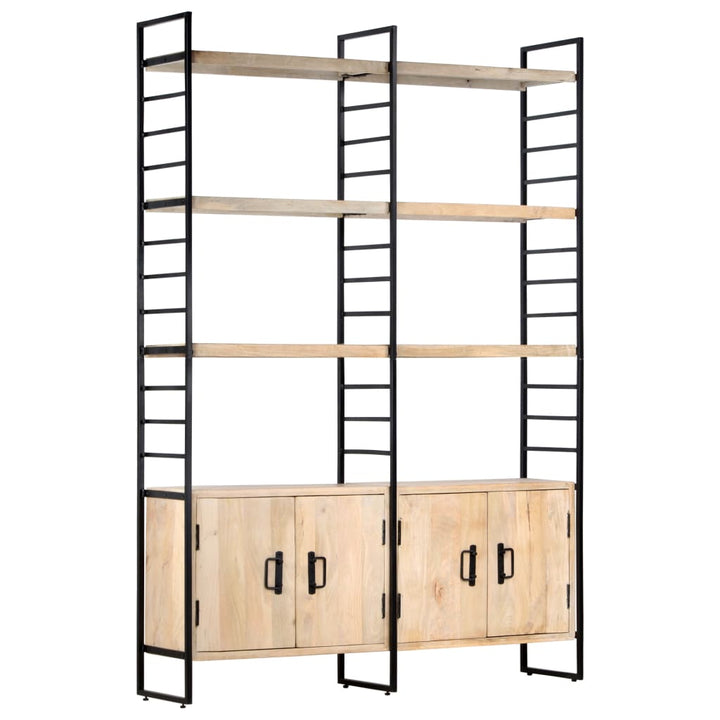 Bibliotecă Cu 4 Rafturi, 124 X 30 X 180 Cm,
