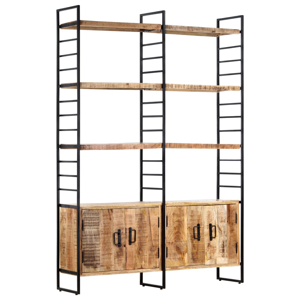 Bibliotecă Cu 4 Rafturi, 124 X 30 X 180 Cm,