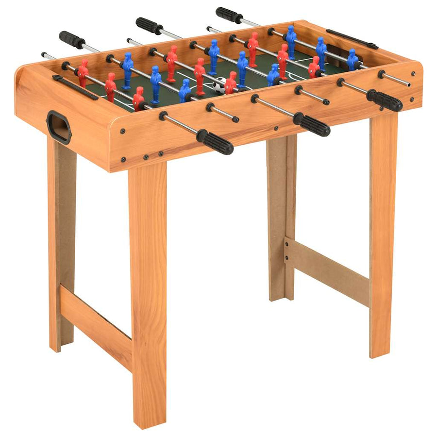 Mini Masă De Fotbal, 69 X 37 X 62 Cm, Arțar