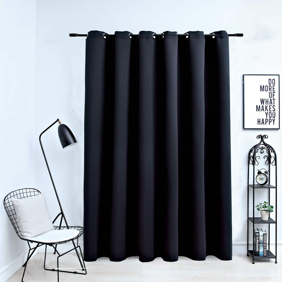 Draperie Opacă Cu Inele Metalice, , 290 X 245 Cm
