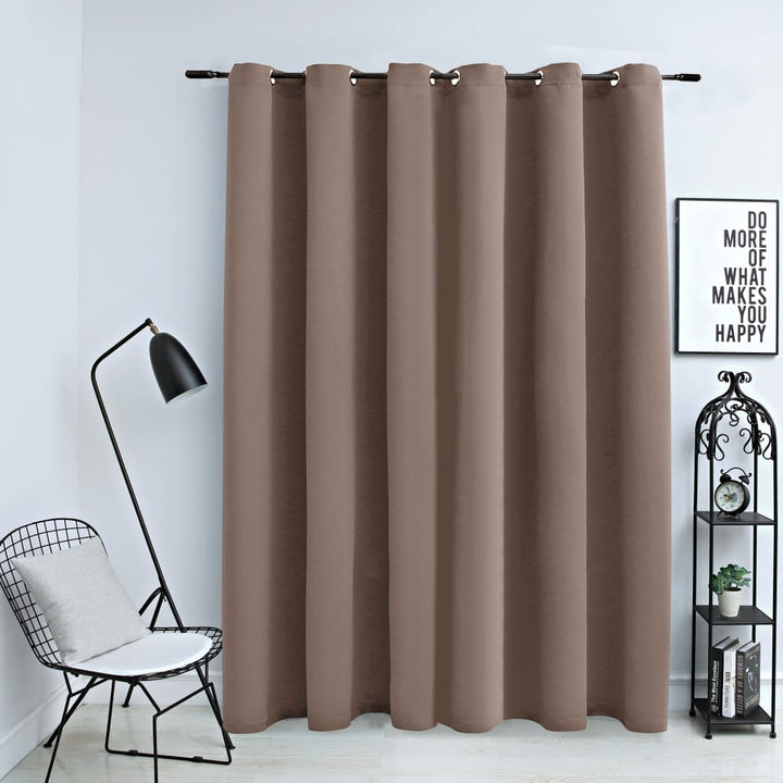 Draperie Opacă Cu Inele Metalice, , 290 X 245 Cm