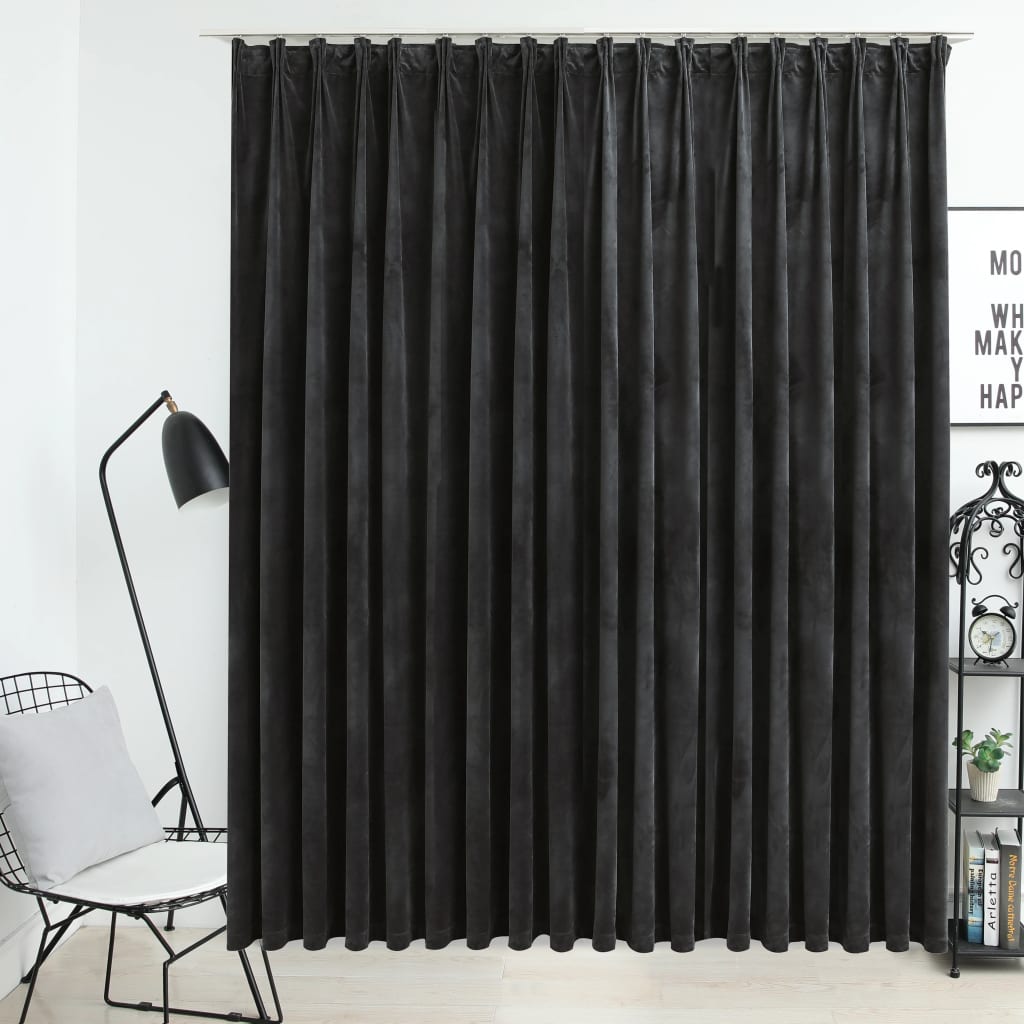 Draperie Opacă, , 290 X 245 Cm, Catifea, Cu Cârlige