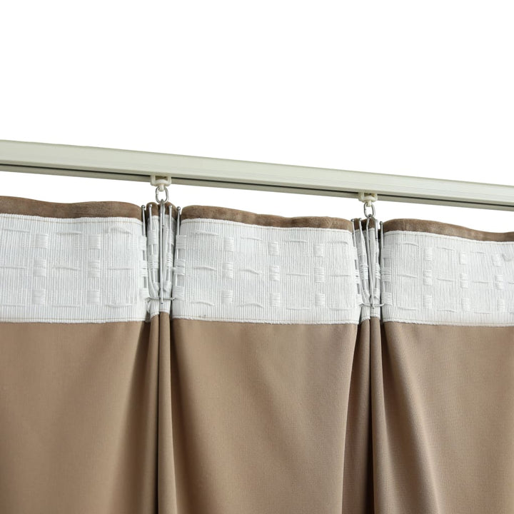 Draperie Opacă, , 290 X 245 Cm, Catifea, Cu Cârlige